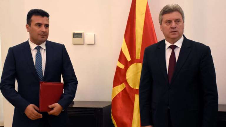 Σκόπια: Πρώτο μπλόκο από Ιβάνοφ στη συμφωνία των Πρεσπών