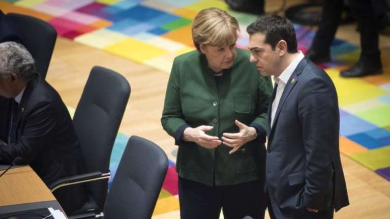 Τριμερής Μέρκελ - Τσίπρα - Σάντσεθ για το μεταναστευτικό