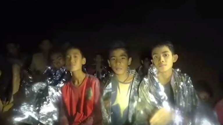 Νέο βίντεο από τα παγιδευμένα παιδιά στην Ταϊλάνδη