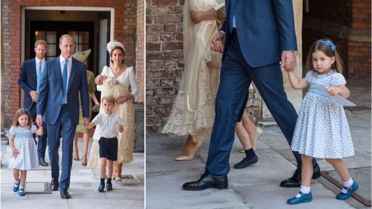 Η Σάρλοτ μάγεψε ξανά: Τι είπε στους φωτογράφους μετά τη βάπτιση [Βίντεο]