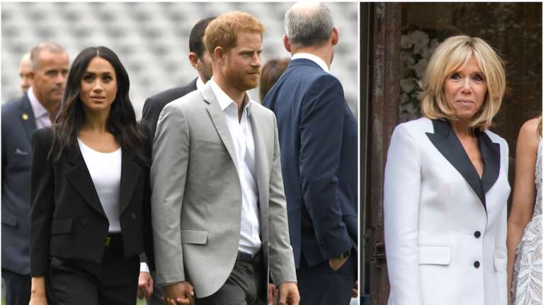 Μέγκαν - Μπριζίτ: Ψήφισαν κοστούμι σε λευκό και μαύρο καλοκαιριάτικα