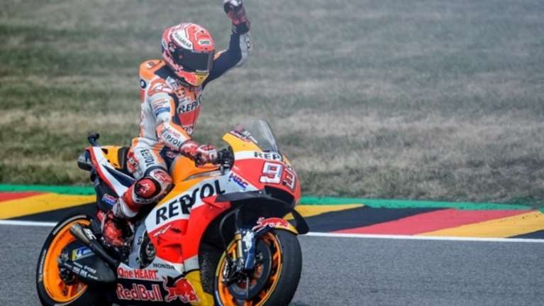 Νικητής ο Μάρκεθ και στο γκραν πρι της Γερμανίας