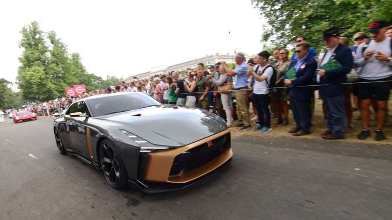 Το τέρας Nissan GT-R50 στο Φεστιβάλ Ταχύτητας Goodwood