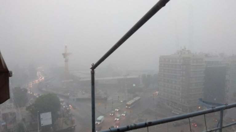 Θεσσαλονίκη: Προβλήματα λόγω καταρρακτώδους βροχής και χαλαζόπτωσης