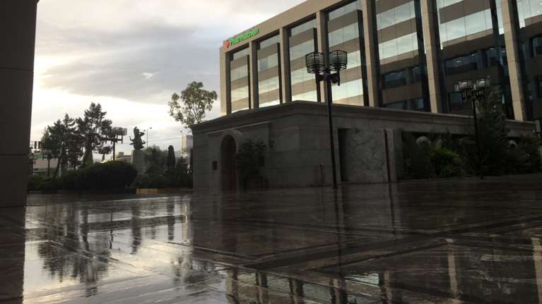 Ξαφνική μπόρα στην Αθήνα