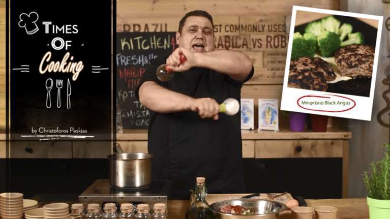 Τα πιο νόστιμα &amp; θρεπτικά μπιφτέκια Black Angus από τον Χριστόφορο Πέσκια