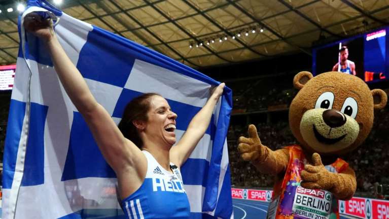 Θρίαμβος στο Ευρωπαϊκό στίβου: Χρυσό η Στεφανίδη, αργυρό η Κυριακοπούλου