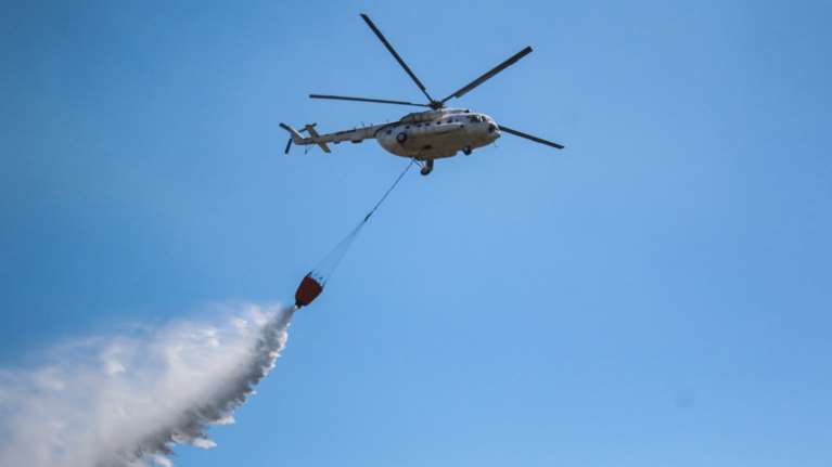 Σε εξέλιξη φωτιά στο Ρέθυμνο Κρήτης