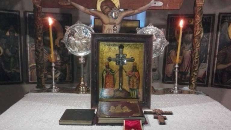 Ο Επιτάφιος της Παναγίας στη Γουμένισσα