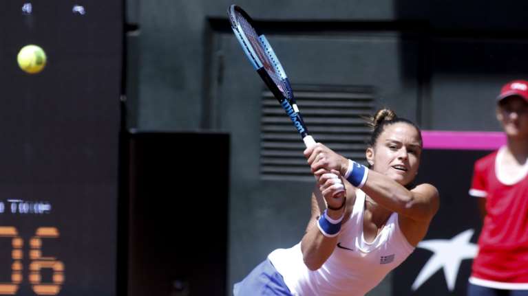 Αποκλείστηκε η Σάκκαρη από το τουρνουά του Σινσινάτι