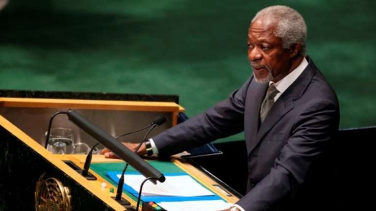 ΟΗΕ: Παγκόσμιος φόρος τιμής στον Κόφι Άναν