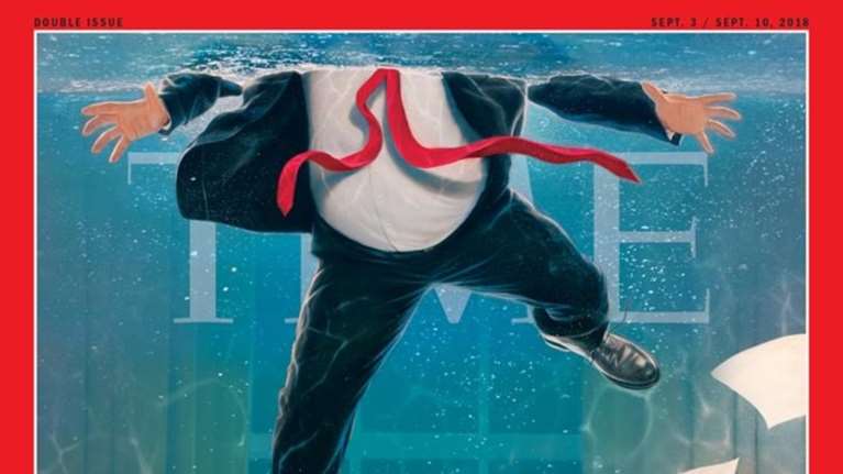 Το νέο εντυπωσιακό εξώφυλλο του Time για τον πρόεδρο Τραμπ