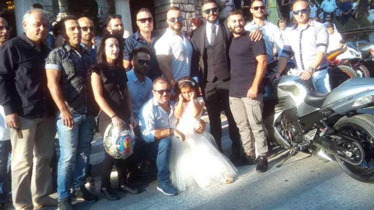 Κοζάνη: Η νύφη στην εκκλησία με μηχανές της... ομάδας ΔΙΑΣ