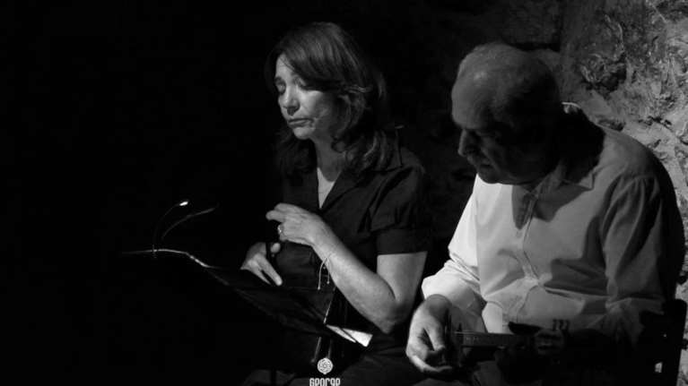 Νίκος Ξυδάκης και Όλια Λαζαρίδου για τον Διονύσιο Σολωμό