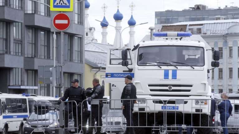 False alarm η ομηρία σε τράπεζα της Μόσχας-ήταν άσκηση