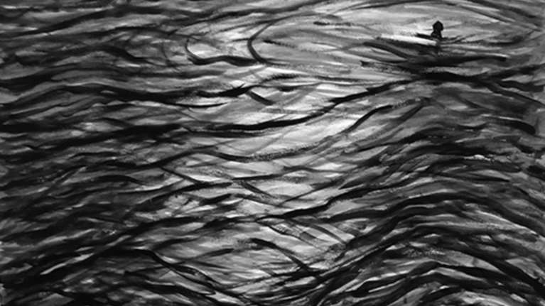 Οι κολυμβητές της Λίζης Καλλιγά στην Αίθουσα Τέχνης Αθηνών