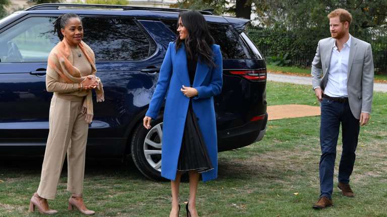 Ο Χάρι για πρώτη φορά σε επίσημη επίσκεψη μαζί με την πεθερά του