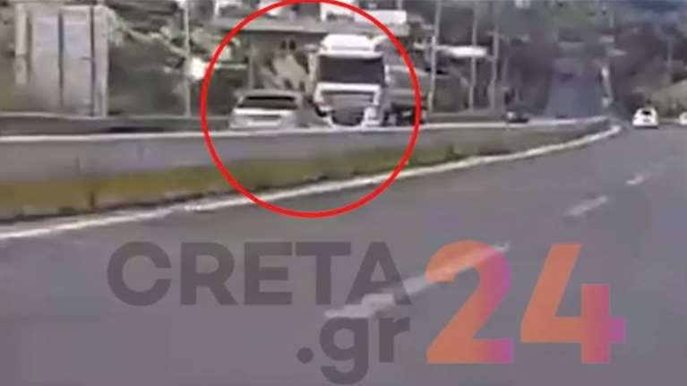 Κρήτη:Βρήκαν τον οδηγό που πήγαινε στο αντίθετο ρεύμα της Εθνικής για 3 χλμ