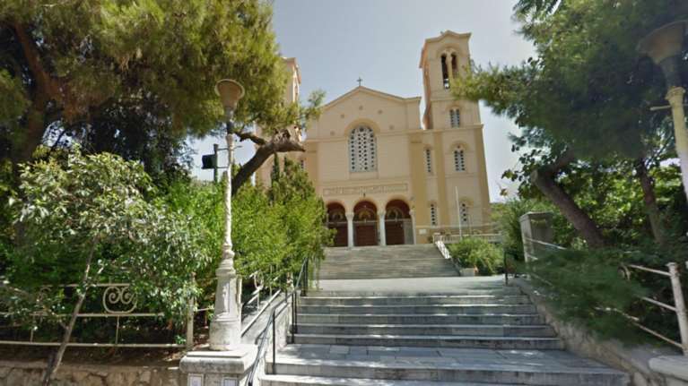 Καταδρομική εισβολή Ρουβίκωνα στον Ναό του Αγίου Νικολάου στην Ασκληπιού