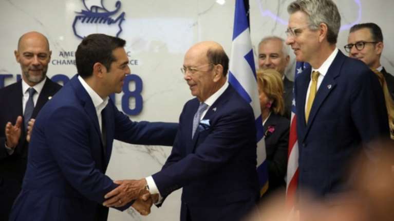 Γεύμα εργασίας Τσίπρα-Ρος με τη συμμετοχή κορυφαίων αμερικανικών εταιρειών