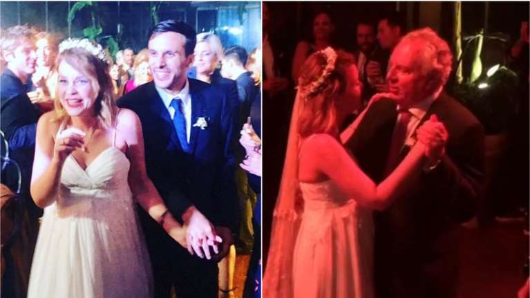 Γάμος Λένας Παπαληγούρα: Το πάρτι &amp; ο συγκινητικός χορός με τον πατέρα της