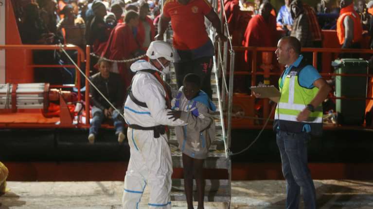 Ισπανοί και Μαροκινοί διέσωσαν πάνω από 1.800 μετανάστες  το Σαββατοκύριακο