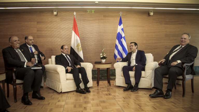Τσίπρας για ΑΟΖ: Εντός έτους κλείνουν οι διαπραγματεύσεις με την Αίγυπτο