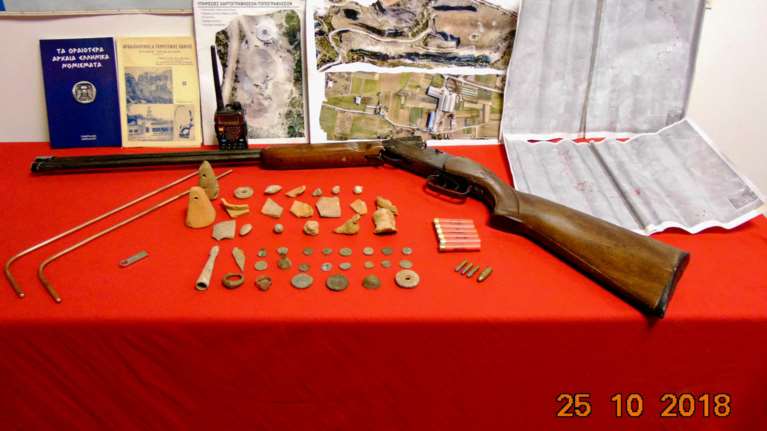 Συνελήφθη 68χρονος για αρχαιοκαπηλία στη Θεσσαλονίκη