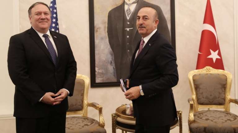 Τηλεφωνική επικοινωνία Τσαβούσογλου με τον αμερικανό ΥΠΕΞ