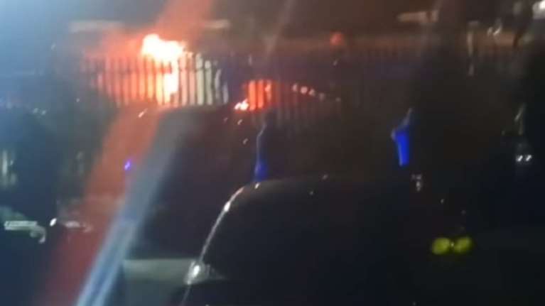 Λέστερ: Τα πρώτα δευτερόλεπτα μετά την πτώση του ελικοπτέρου (βίντεο)