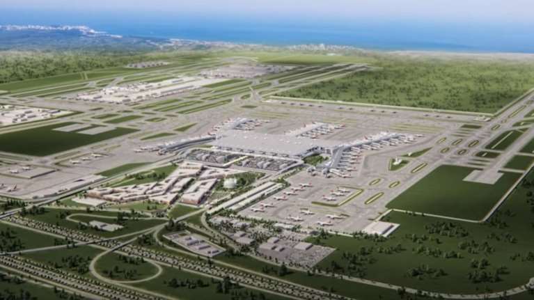 To αεροδρόμιο Κωνσταντινούπολης εγκαινιάζει ο Ερντογάν [βίντεο]