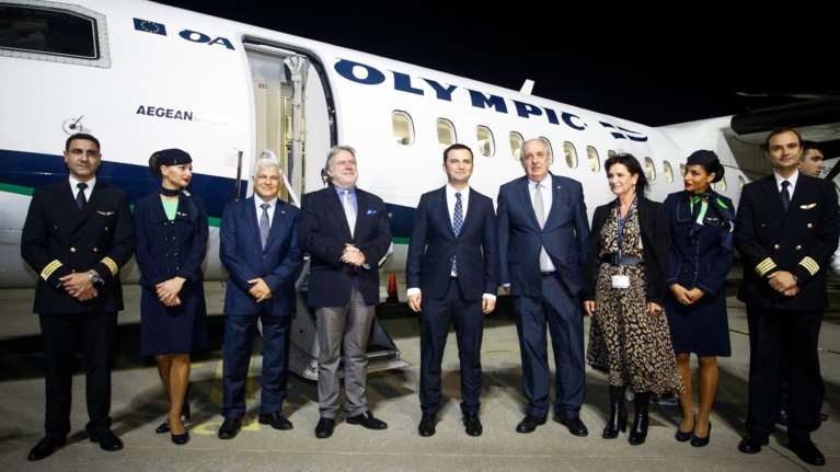 Επαναλειτουργία της αεροπορικής γραμμής Αθήνας-Σκοπίων