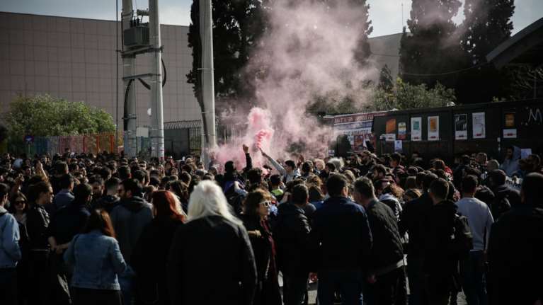 Ένταση, επεισόδια και εισβολή στο υπουργείο Παιδείας