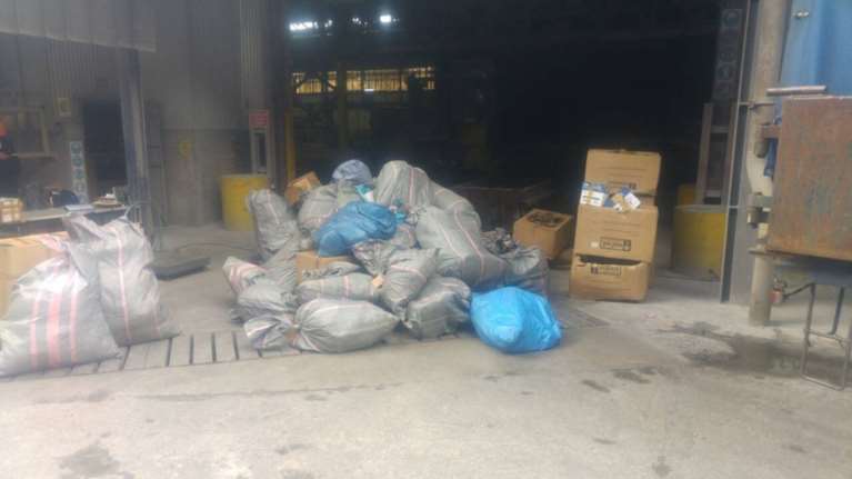 Καταστροφή με καύση 92 δεμάτων ναρκωτικών από την ΕΛΑΣ - Video &amp; Εικόνες