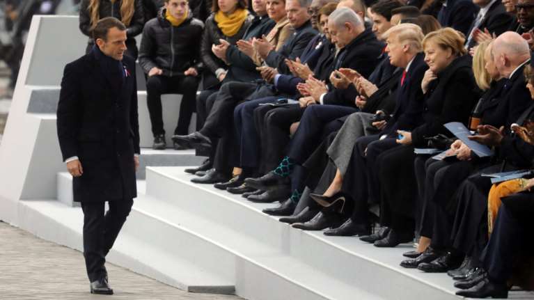 Μήνυμα Μακρόν σε Τραμπ &amp; Πούτιν για τον κίνδυνο του εθνικισμού