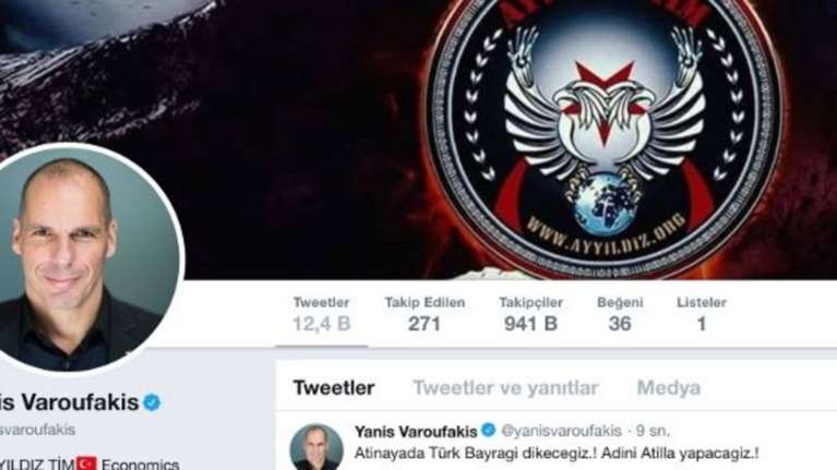 Χάκαραν το Twitter του Βαρουφάκη - Ανέβασαν βίντεο με τον φόνο Σολωμού