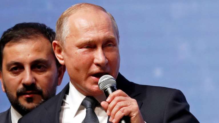 Πούτιν:Θα απαντήσουμε στην αποχώρηση των ΗΠΑ από τη Συνθήκη για τα πυρηνικά