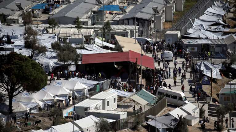 Κάτω από 6.000 οι διαμένοντες στον καταυλισμό της Μόριας