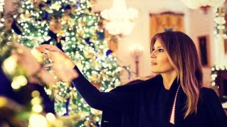 Ο Χριστουγεννιάτικος Λευκός Οίκος κι η «Πρώτη Κυρία» του
