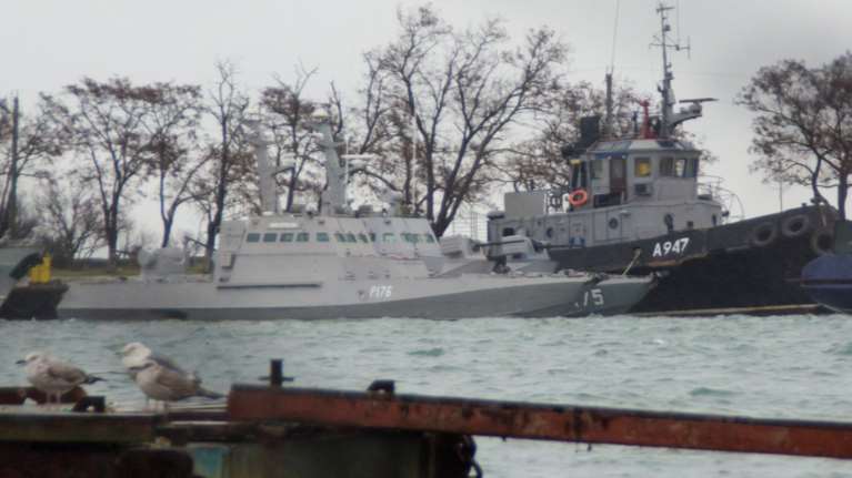 Στη Μόσχα μεταφέρθηκαν οι συλληφθέντες Ουκρανοί ναύτες