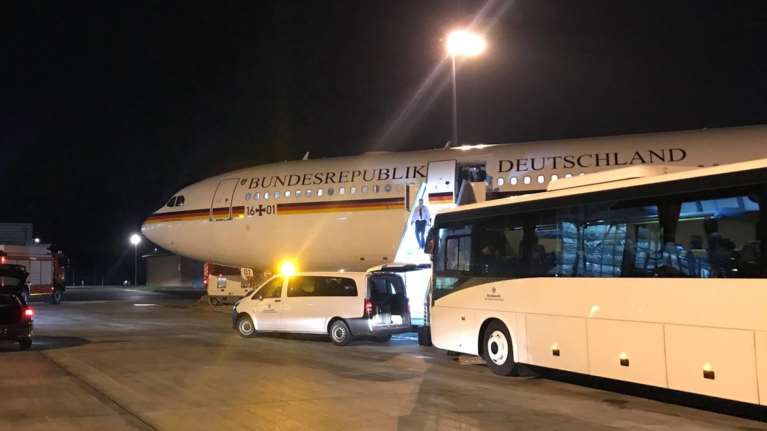 Βλάβη στον ασύρματο διαπιστώθηκε στο αεροσκάφος της Μέρκελ