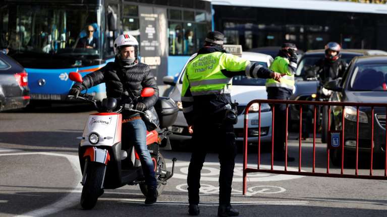 Η Μαδρίτη περιορίζει τα αυτοκίνητα στο κέντρο της πόλης