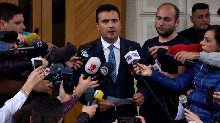 Αλλαγή «ρότας» από τα Σκόπια για τις πρόσφατες δηλώσεις Ζάεφ