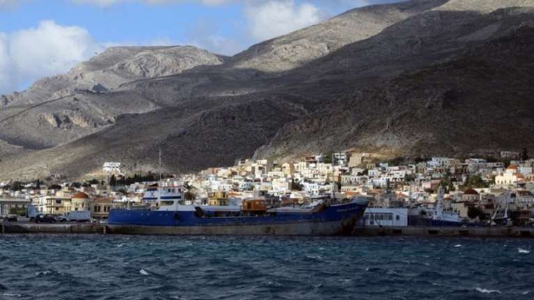 Στην Κάλυμνο ο πρωθυπουργός Αλέξης Τσίπρας - εγκαίνια Ακαδημίας Ναυτικού