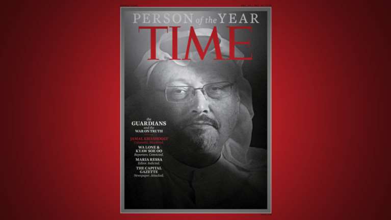 ΤΙΜΕ: Πρόσωπο της χρονιάς ο Τζαμάλ Κασόγκι