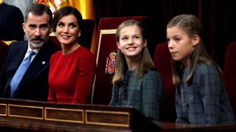 Η βασιλική οικογένεια της Ισπανίας έκανε την ανατροπή (εικόνα)