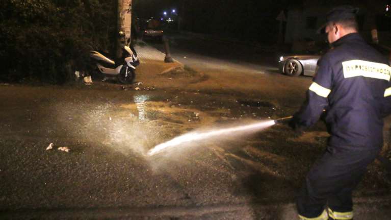 Αιγάλεω: Τροχαίο με νεκρό αναβάτη μηχανής και δύο τραυματίες