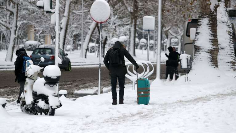 Xιόνια και στο κέντρο της Αθήνας φέρνει ο «Τηλέμαχος»