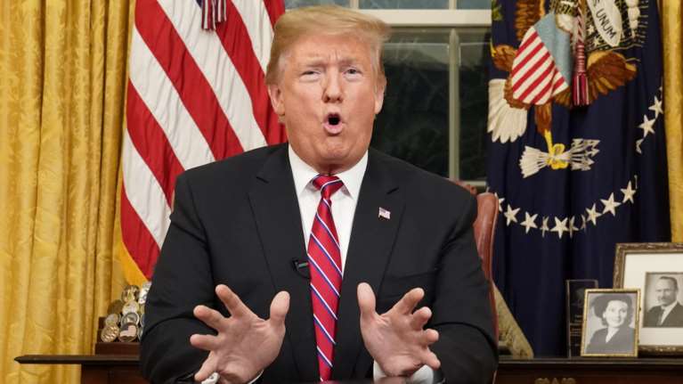 Διάγγελμα Τραμπ για το τείχος στο Μεξικό-«εκβιάζει» με το shutdown