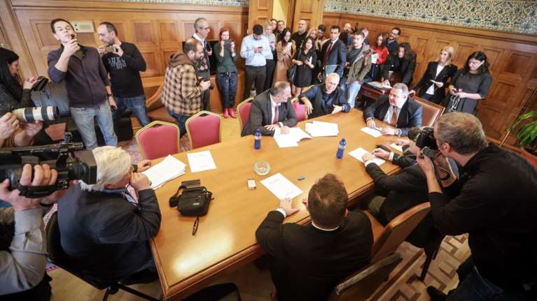 Διαψεύδουν οι ΑΝΕΛ το «άδειασμα» Καμμένου  από την ΚΟ